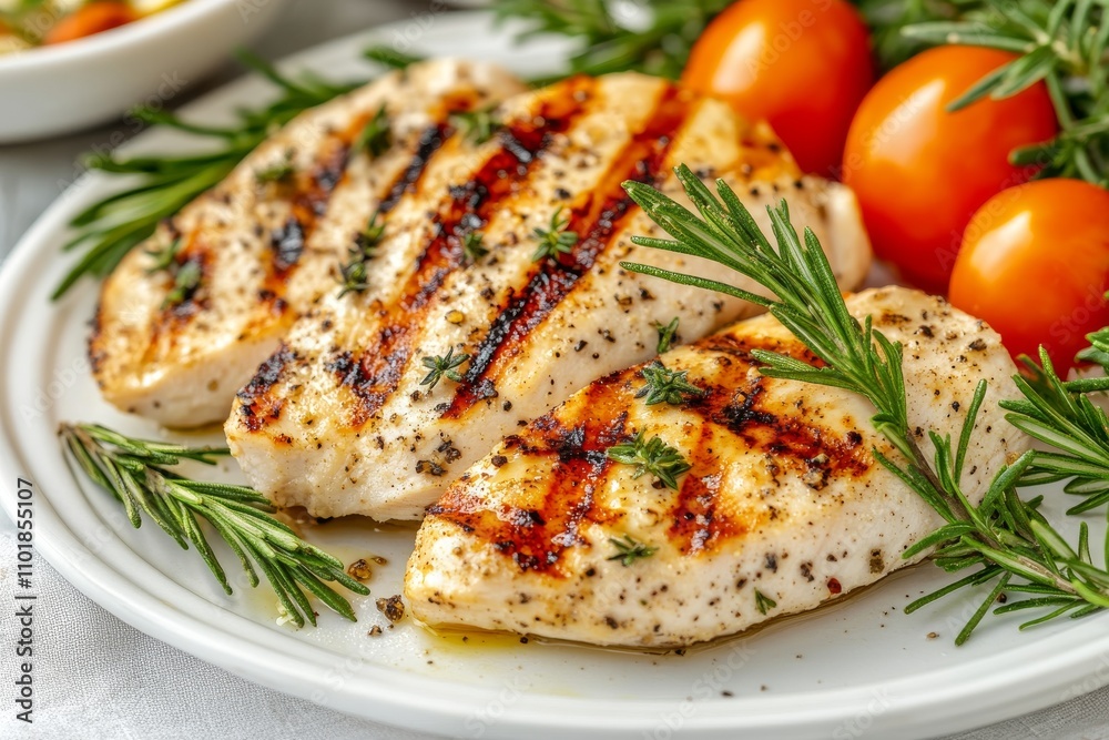 Healthy Grilled Chicken Perfect for Culinary Presentations Healthy Grilled Chicken Perfect for Culinary Presentations