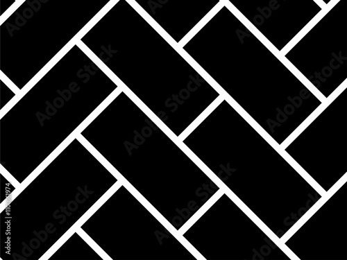Herringbone Pattern, Brick or Paving Block Motif, can use for Decoration, Background, Carpet, Ornate, Tile, Floor, Wallpaper, Wrapping, Fashion, Fabric, Interior, Exterior or Graphic Design Element