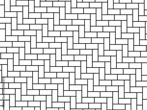 Herringbone Pattern, Brick or Paving Block Motif, can use for Decoration, Background, Carpet, Ornate, Tile, Floor, Wallpaper, Wrapping, Fashion, Fabric, Interior, Exterior or Graphic Design Element