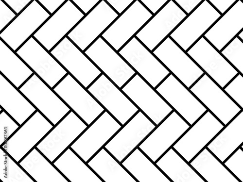 Herringbone Pattern, Brick or Paving Block Motif, can use for Decoration, Background, Carpet, Ornate, Tile, Floor, Wallpaper, Wrapping, Fashion, Fabric, Interior, Exterior or Graphic Design Element