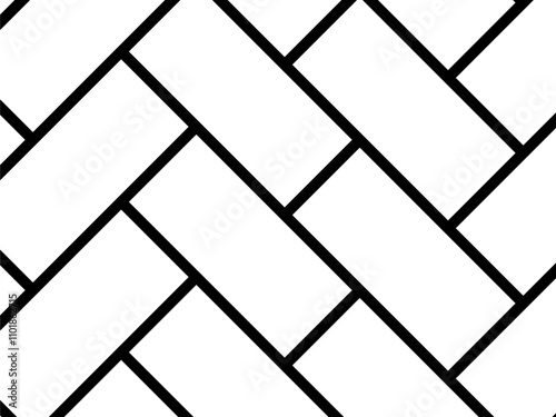Herringbone Pattern, Brick or Paving Block Motif, can use for Decoration, Background, Carpet, Ornate, Tile, Floor, Wallpaper, Wrapping, Fashion, Fabric, Interior, Exterior or Graphic Design Element