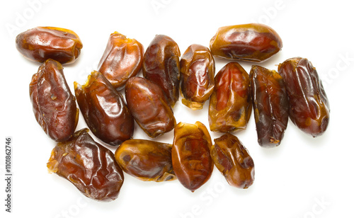 dates on a white background