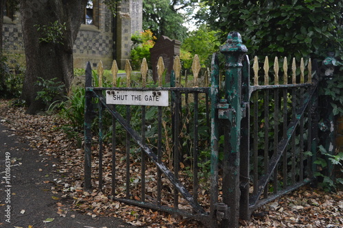 Cemeteries, graveyards and churches photo