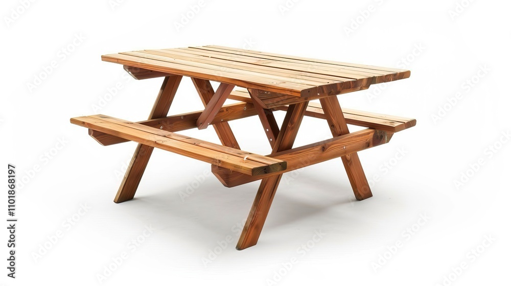 Classic WClassic Wooden Picnic Table for Outdoor recreation or family recreation Classic WClassic Wooden Picnic Table for Outdoor recreation or family recreation