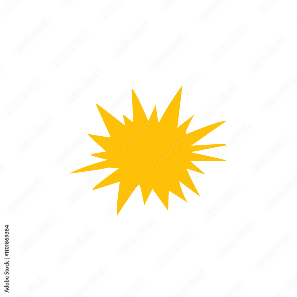 cartoon explosion vector element cartoon explosion vector element
