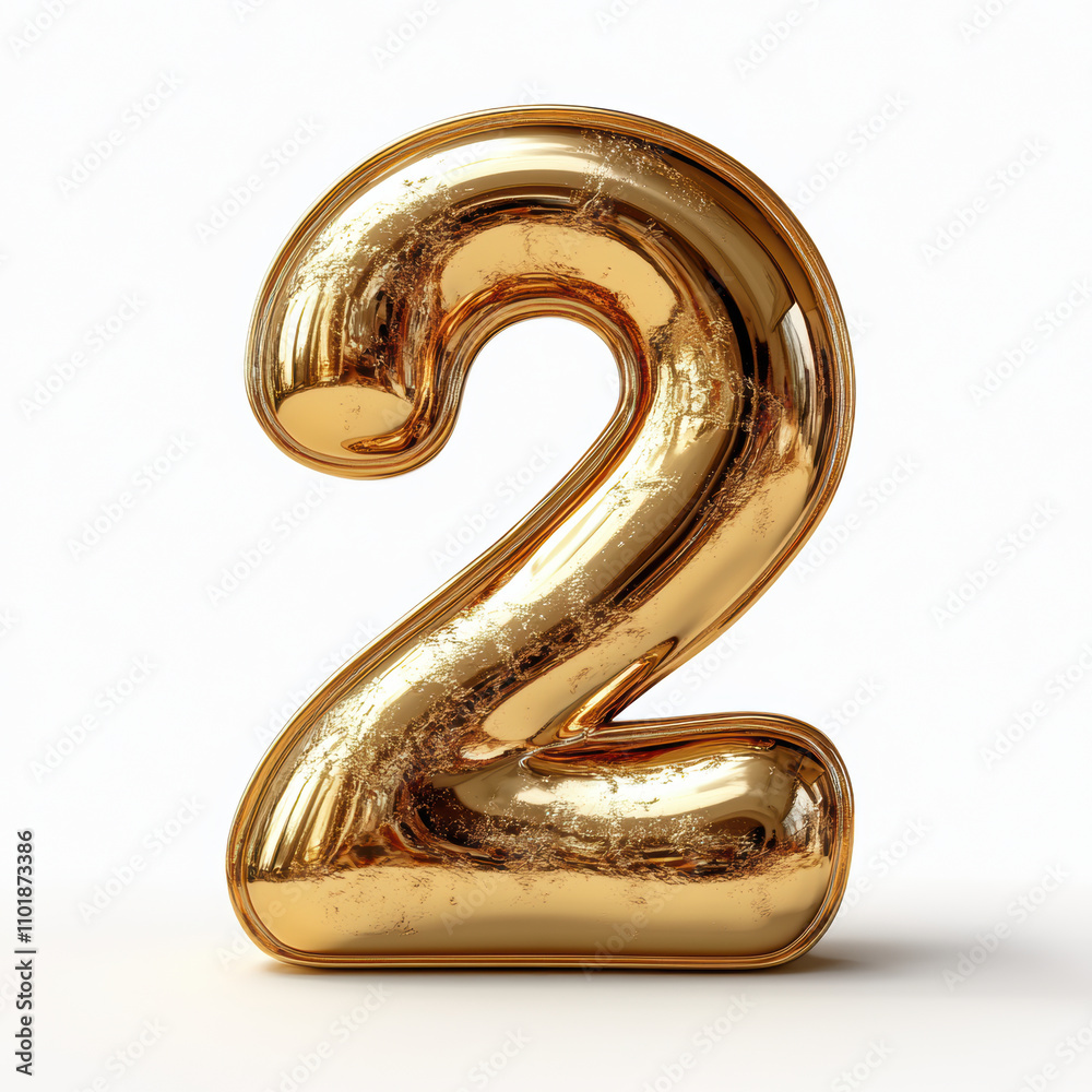 shiny gold number 2 with smooth surface, perfect for celebrations or events. This elegant design adds touch of luxury and style to any occasion shiny gold number 2 with smooth surface, perfect for celebrations or events. This elegant design adds touch of luxury and style to any occasion