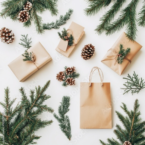 Crafting festive gifts with natural decorations for holiday joy and warmth
