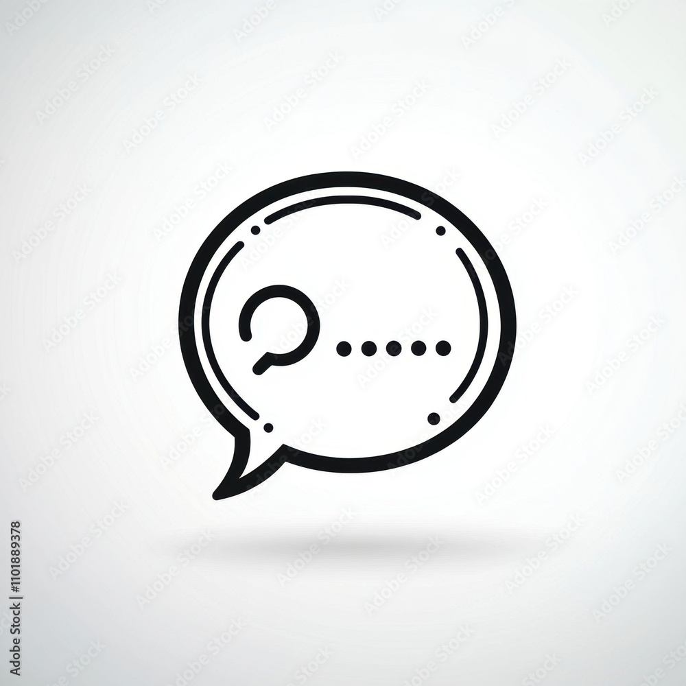 Message bubble balloon vector illustration. Message bubble balloon vector illustration.
