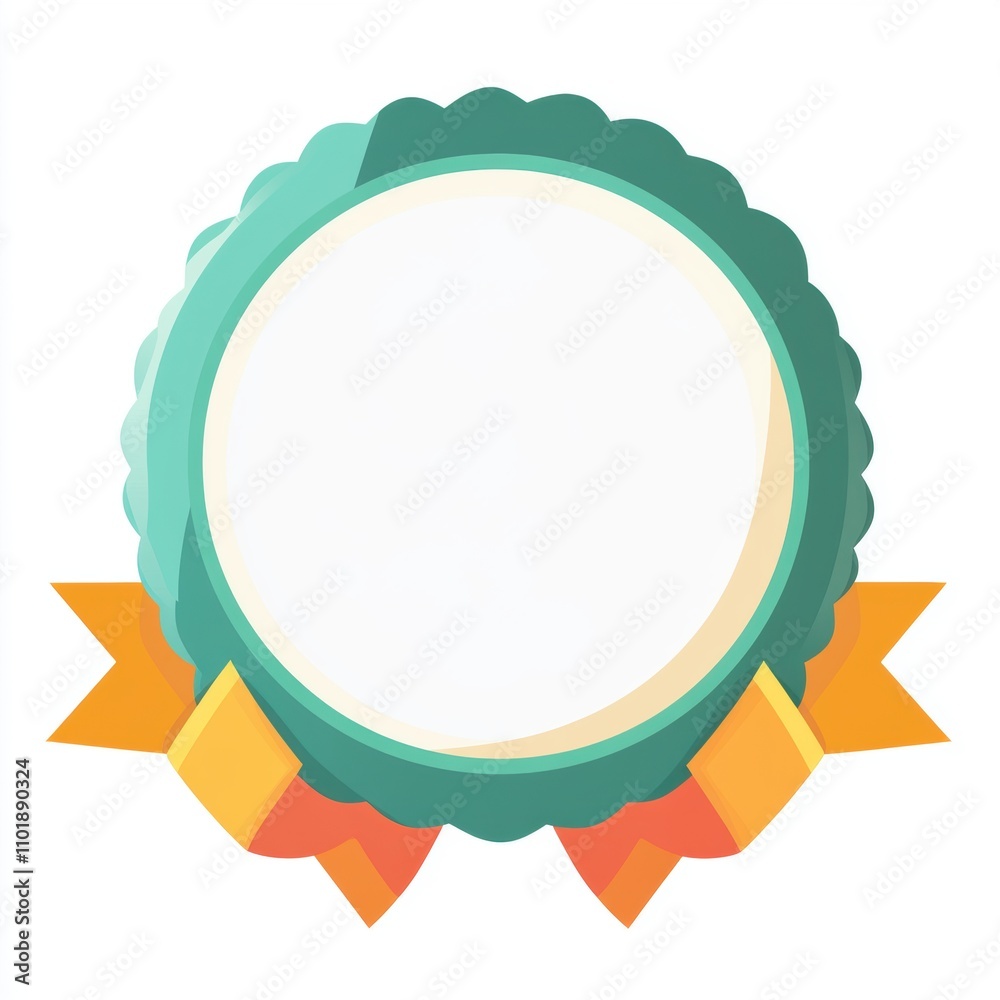 Vector badge design template Vector badge design template