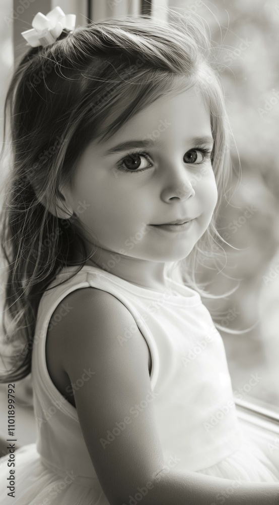 Portrait of a toddler