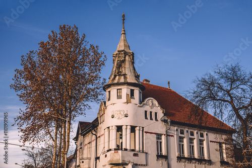 Obraz na płótnie Lepedat Palace Historical Landmark in Kikinda Serbia w salonie