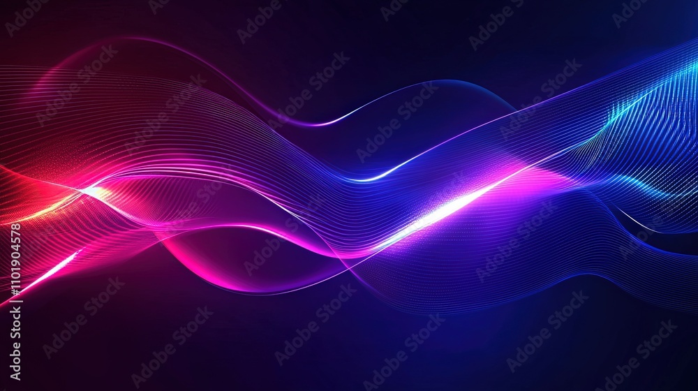 line neon effect abstract background line neon effect abstract background