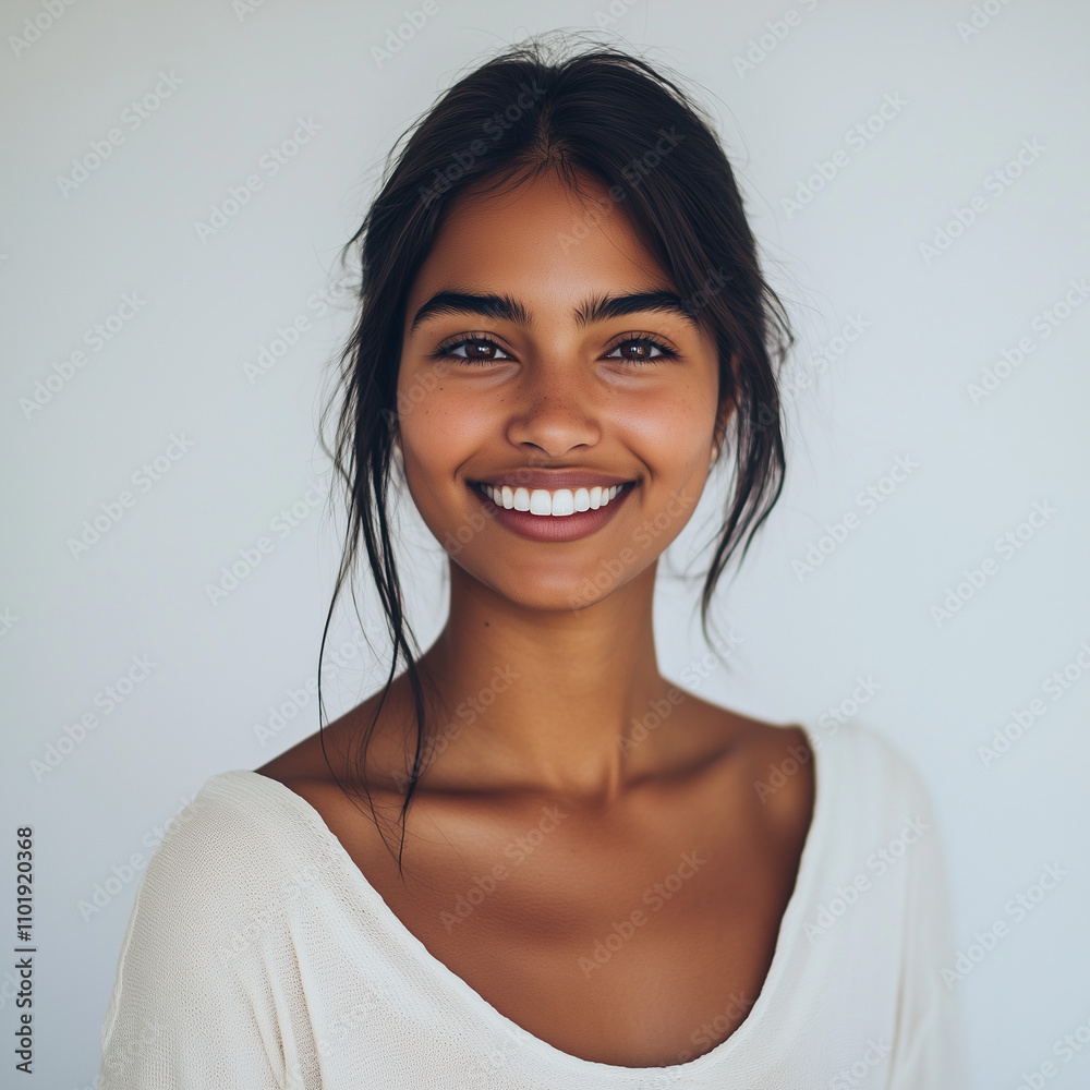 a smiling black woman, generative AI
a smiling black woman, generative AI
