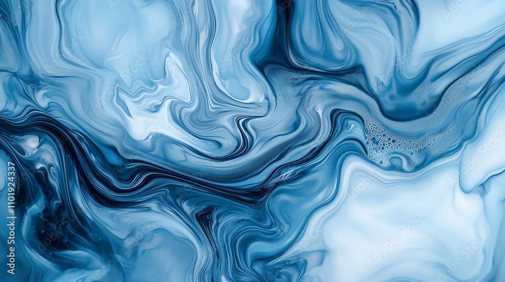 Fototapeta premium 波, 質感, 水, 青, シルク, デザイン, 柔らかい, イラスト, 波, 壁紙, 光, 滑らかな, 流動性の, モーション, 模様, 繻子, カーブ, 優雅な, 渦, 文科系, 衣類, フロー, デジタル, くねくねした,generative ai