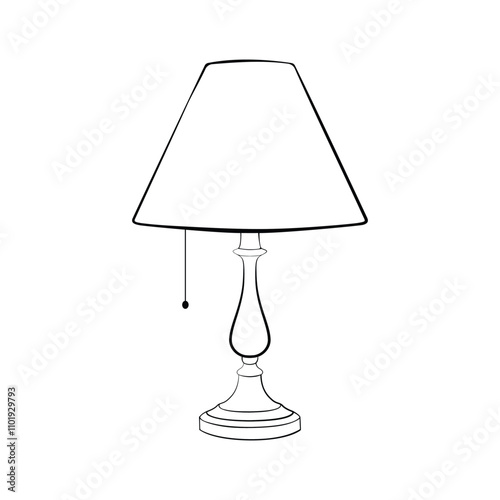 coloring pages lamp