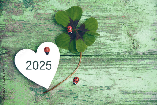 2025 greeting card - heart ...