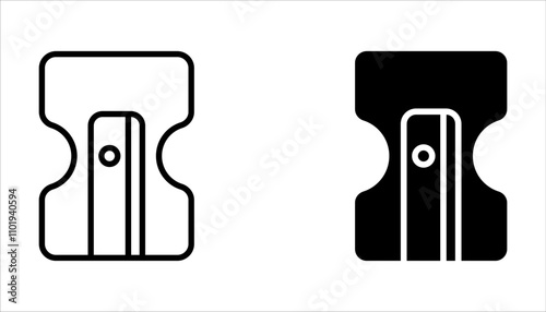 Sharpener icon set. vector icons for web design on white background