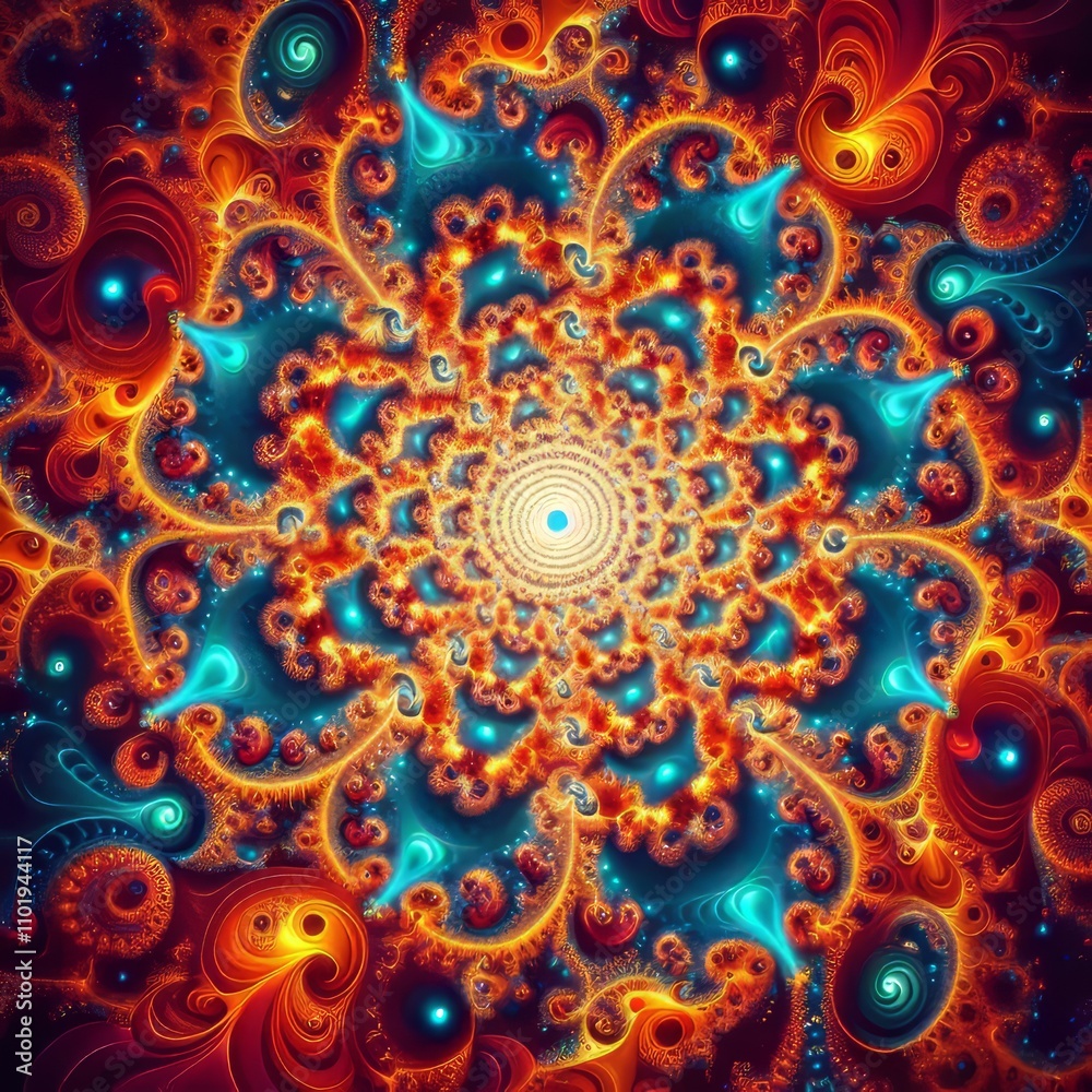 Mandelbrot Set Hologram A fractal generated by a simple mathemat Mandelbrot Set Hologram A fractal generated by a simple mathemat