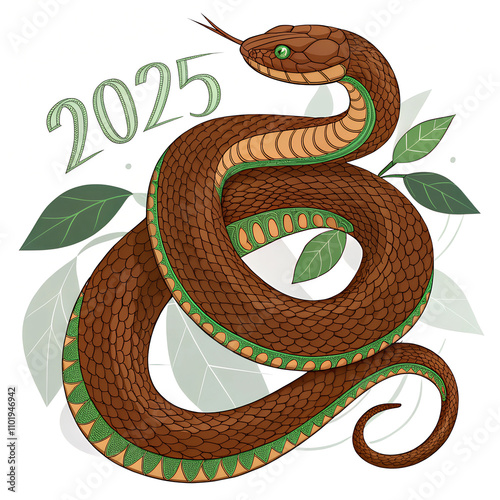 snake in the form of a snake