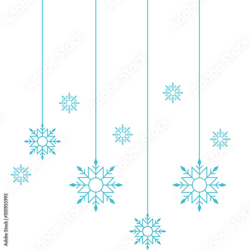 Snowflake Hanging Decoration