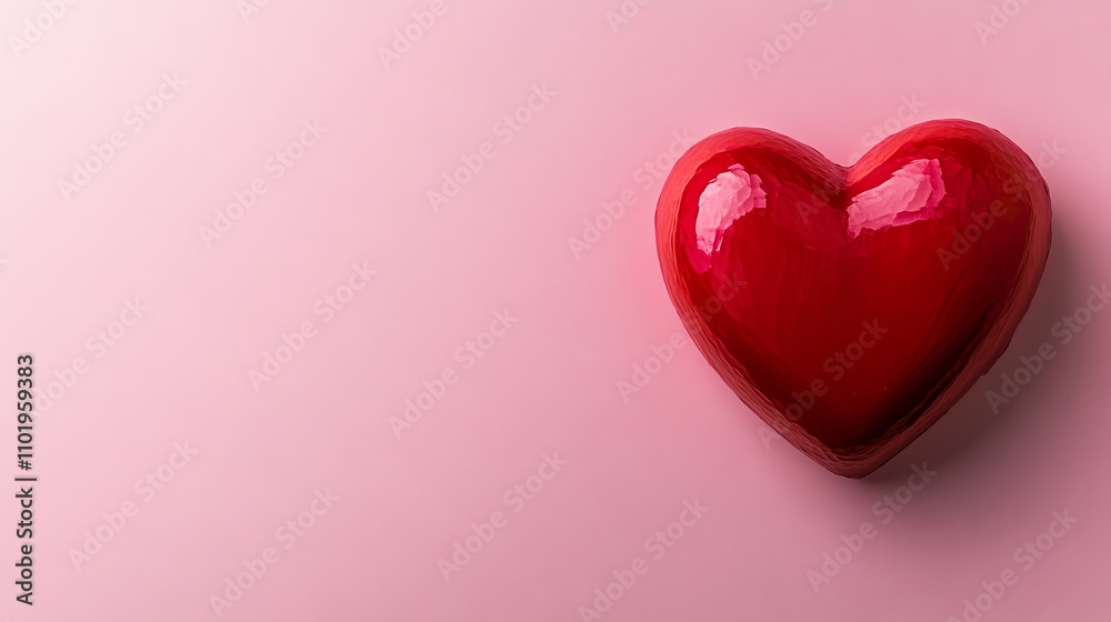 A Striking Red Heart on a Delicate Pink Background. A Timeless Symbol of Love and Affection. A Simple Yet Elegant Visual Representation of Passion and Tenderness. A Striking Red Heart on a Delicate Pink Background. A Timeless Symbol of Love and Affection. A Simple Yet Elegant Visual Representation of Passion and Tenderness.