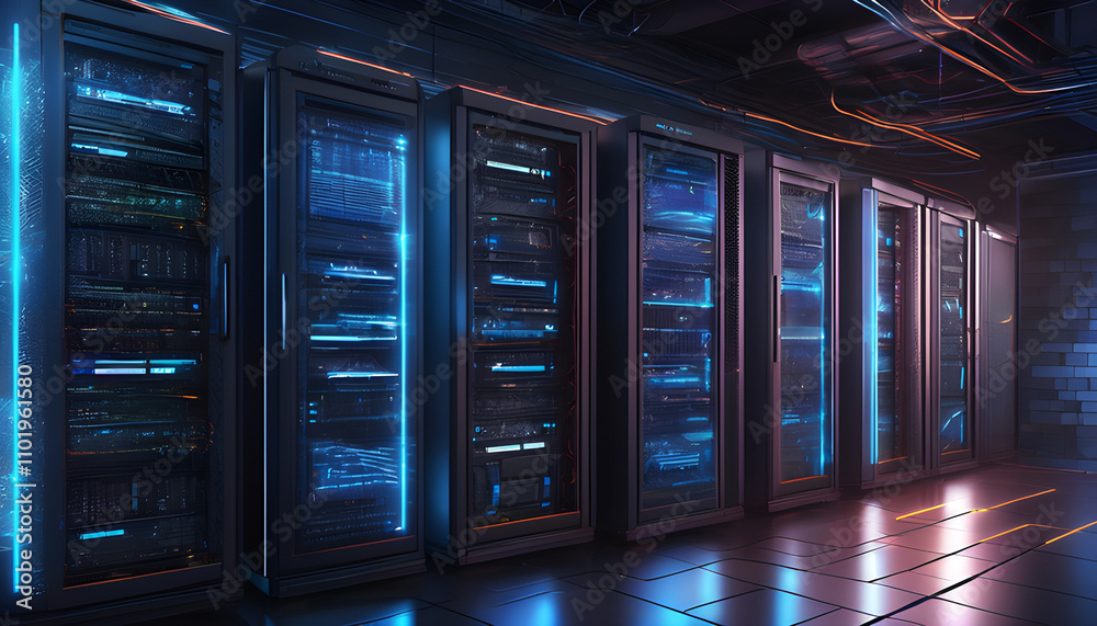 Secure Network Server Room Secure Network Server Room