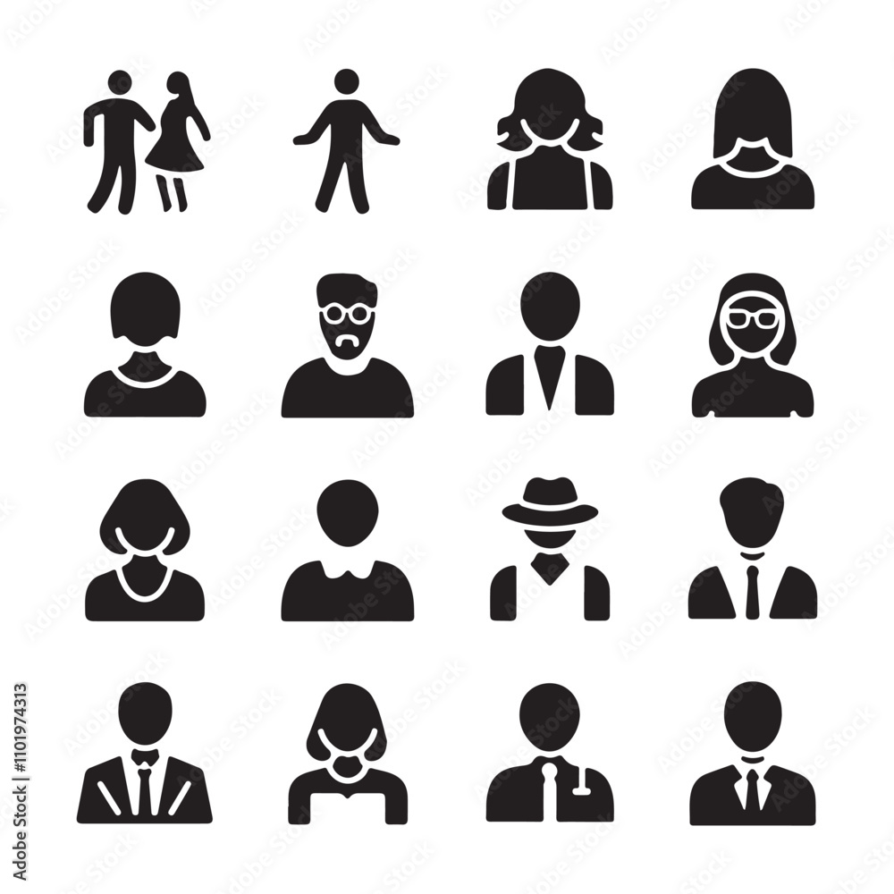 Minimalist Icon Design Collection for Digital Interfaces Minimalist Icon Design Collection for Digital Interfaces