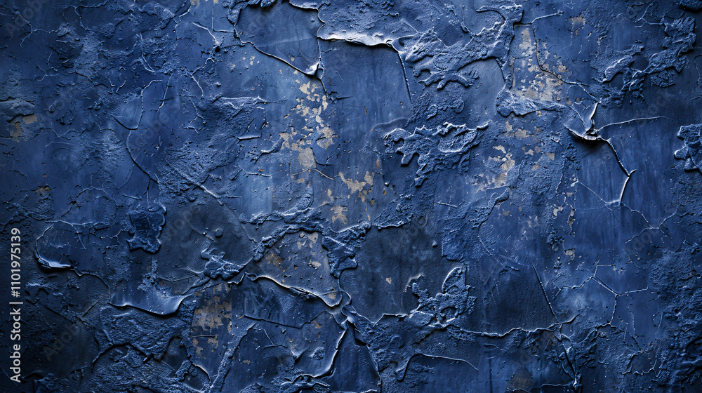 Beautiful grunge navy blue stucco wall background with a wide-angle, rough, stylized texture. Beautiful grunge navy blue stucco wall background with a wide-angle, rough, stylized texture.