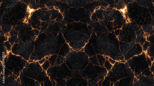 A wallpaper design showcasing a marble finish in multiple blue hues, adorned with natural swirling and intricate designs.