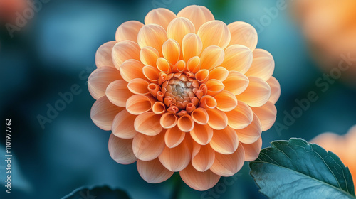 Vibrant Dahlia Flower Close-Up