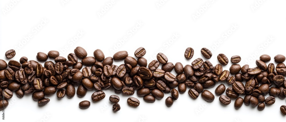coffee beans isolated on white background coffee beans isolated on white background