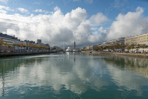 Panorami di Le Havre, Normandia, Francia. photo