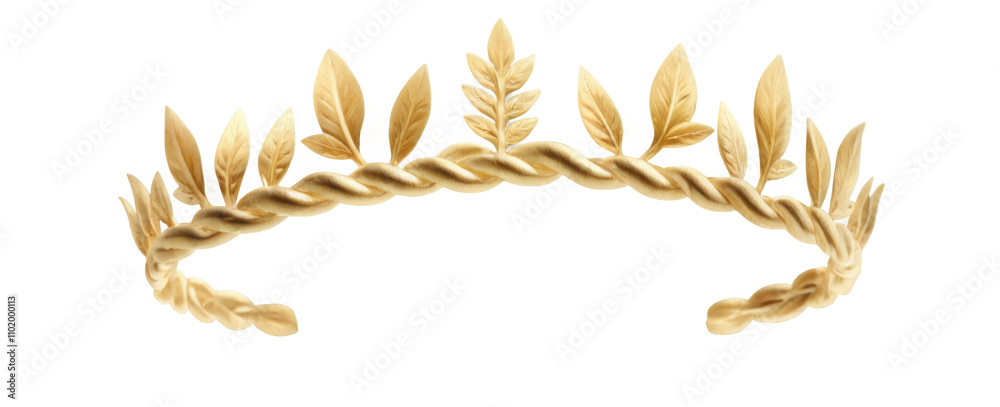 Gold Crown Digital Illustration with Intricate Leaf Pattern on transparent background - Elegant and Luxurious Design Gold Crown Digital Illustration with Intricate Leaf Pattern on transparent background - Elegant and Luxurious Design