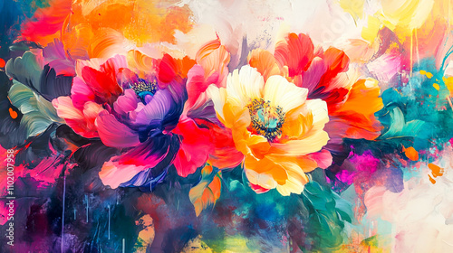 Burst of Color and Elegance