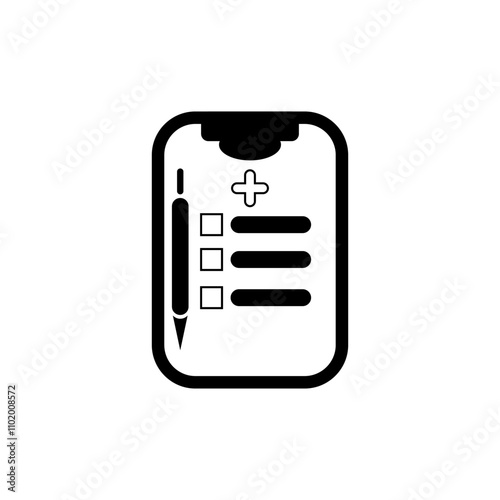 medical check up icon style graphic design vector, Medical and Healthcare web icons