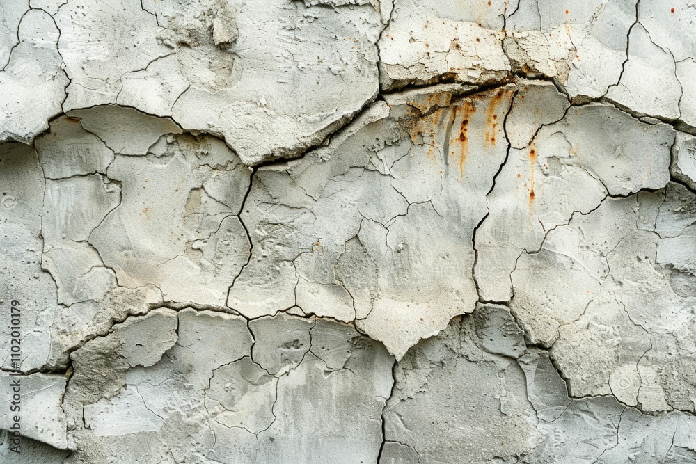 Fototapeta premium Surface wall concrete pattern for vintage background with rusty damage.