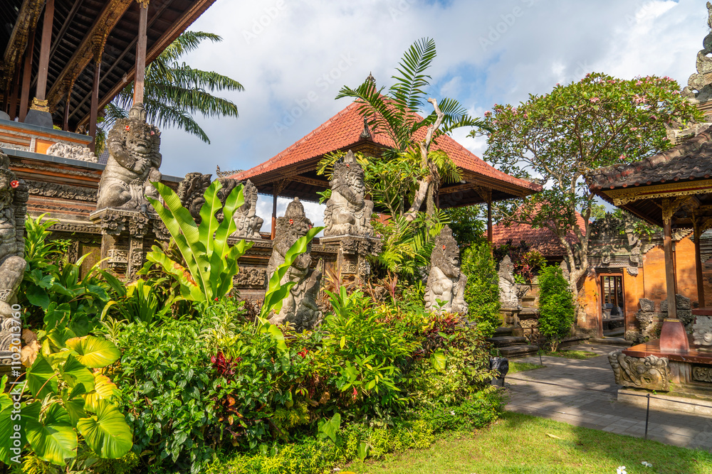 Puri Saren Agung also knowns ad The Ubud Palace. It is a historical building complex situated in Ubud, Gianyar Regency of Bali, Indonesia. Puri Saren Agung also knowns ad The Ubud Palace. It is a historical building complex situated in Ubud, Gianyar Regency of Bali, Indonesia.