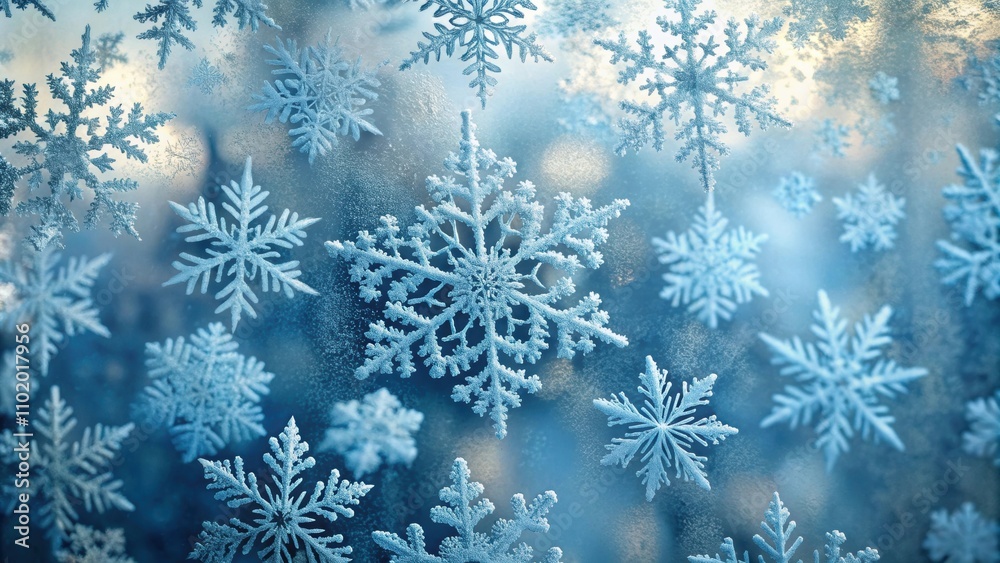 Winter snowflake pattern on frosted glass , winter, snowflake, pattern, frosted glass, frozen, window, abstract background Winter snowflake pattern on frosted glass , winter, snowflake, pattern, frosted glass, frozen, window, abstract background
