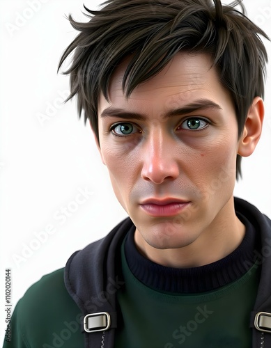 Realistic 3D human model 