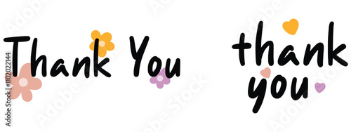 Thankyou card, banner, post , thank you vector illustration