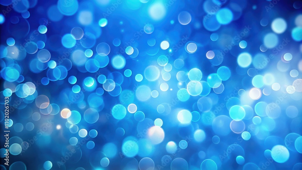 Bright blue blurred bokeh with dots , blue, blurred, bokeh, dots, abstract, background, design, vibrant, colorful, lights
