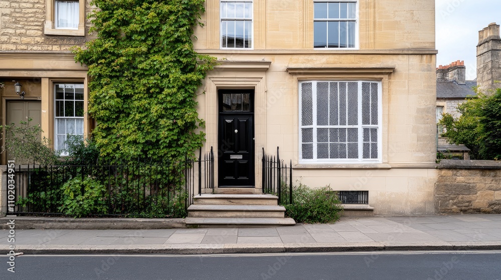 A well-maintained Victorian house features elegant architectural details, large windows, and a welcoming entrance surrounded by a green garden in a peaceful neighborhood A well-maintained Victorian house features elegant architectural details, large windows, and a welcoming entrance surrounded by a green garden in a peaceful neighborhood
