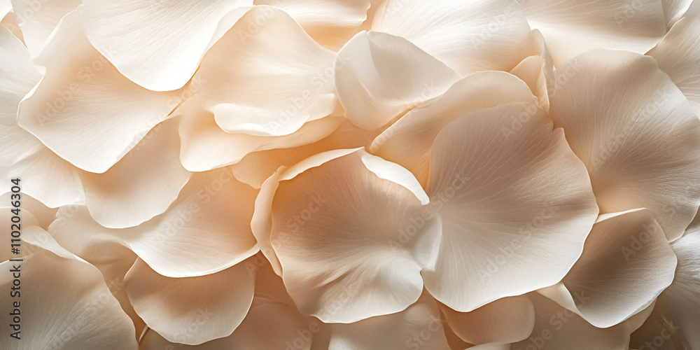 A Close-Up View of Delicate White Petals, Showcasing Their Soft Texture and Intricate Details
A Close-Up View of Delicate White Petals, Showcasing Their Soft Texture and Intricate Details