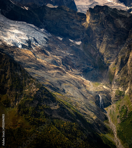 Mountain landscapes of the Caucasus, Russia