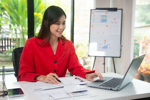 Businessmen are searching for information to market their products online.