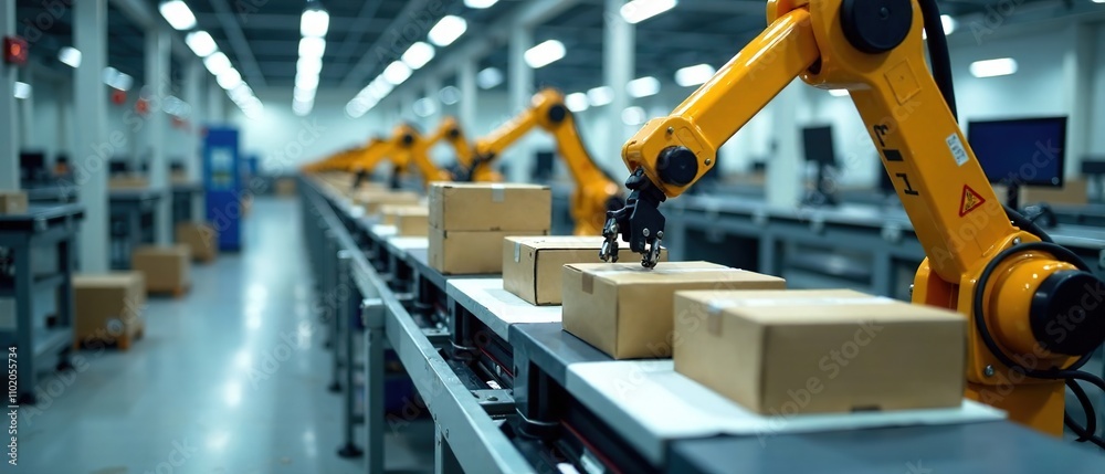 AI-Powered Packaging Line, Automated Manufacturing AI-Powered Packaging Line, Automated Manufacturing
