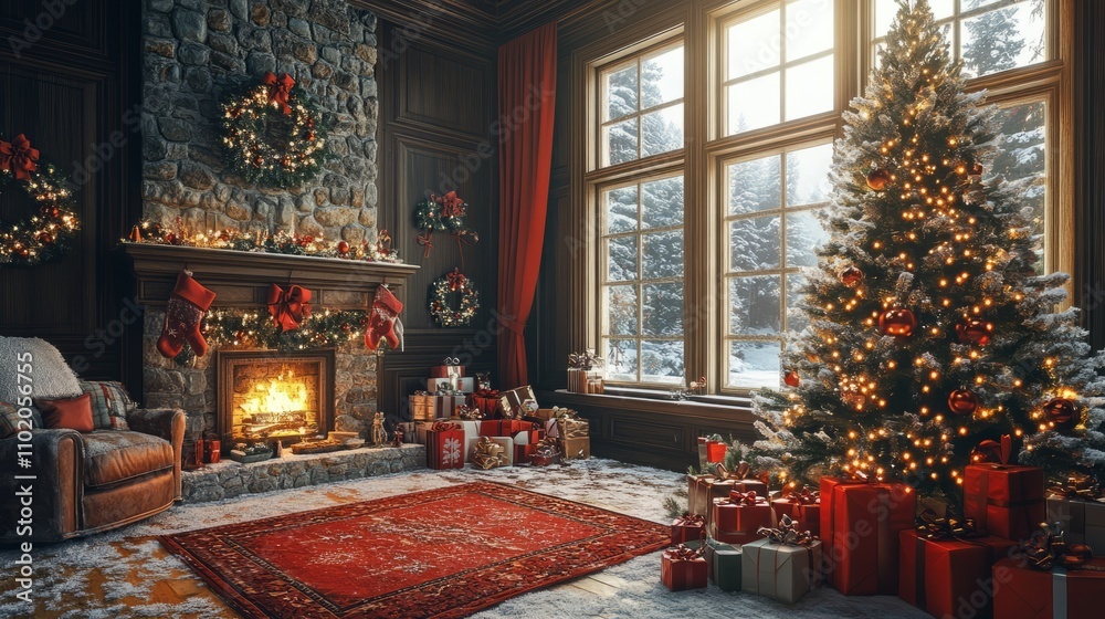 christmas greeting card hyper realistic christmas greeting card hyper realistic