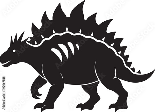 tyrannosaurus dinosaur vector illustration