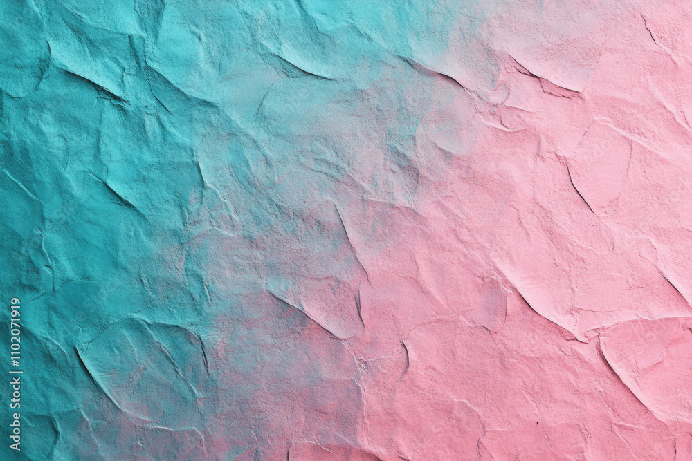 Abstract Blend of Pink and Teal Hues Abstract Blend of Pink and Teal Hues