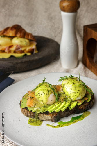 Breakfast and brunch menu